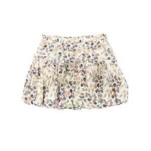 NEW TENLY girl's satin bubble skirt in beige